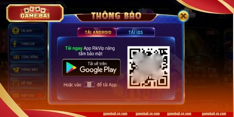 Tải App Rikvip: Chạm Là Chơi - Giải Trí Thỏa Thích Mọi Nơi 2 Các bước tải app Rikvip cơ bản dành cho tân thủ.